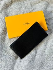 Ettinger black long wallet used