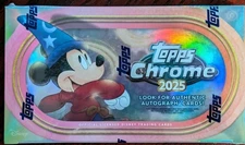 2025 TOPPS CHROME DISNEY HOBBY BOX - FACTORY SEALED 