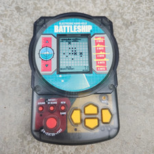1995 Milton Bradley Battleship Electronic Handheld Game - Tested Working 