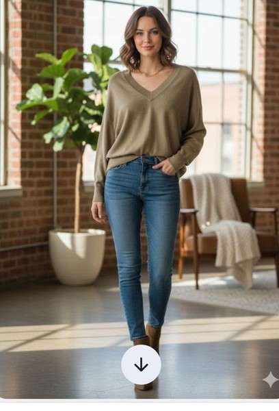 Women Private Industries Sweater Grey Cotton 38