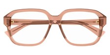 Image of Bottega Veneta BV1295O Eyeglasses Women Brown 57mm New 100% Authentic