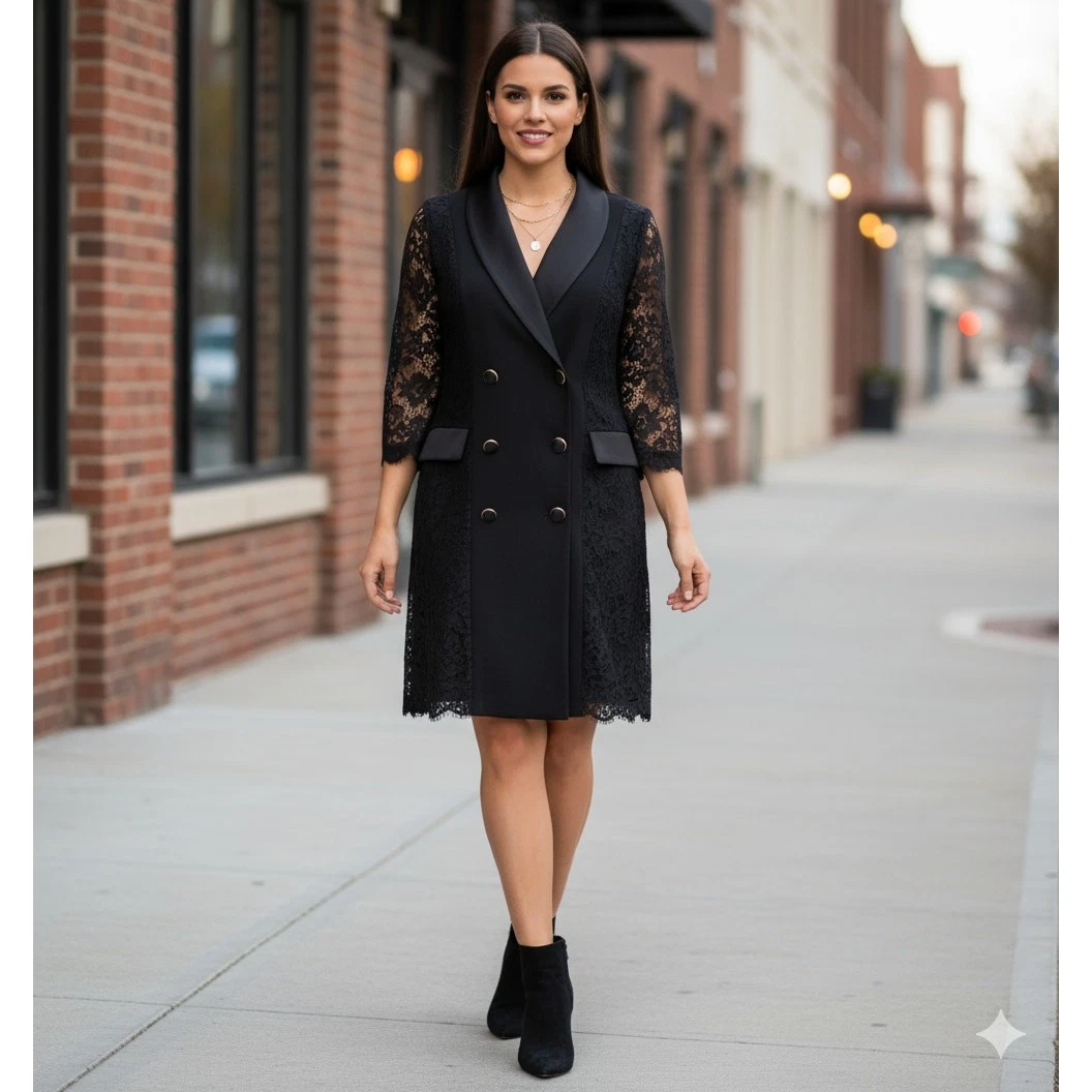black dress retro style Elegant Vintage Fit Flare Prom Formal Retro Dress Deb Shops main image 0