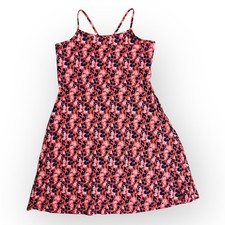 Pact fit flare Dress XXXL floral cayenne pepper sleeveless dress knee length