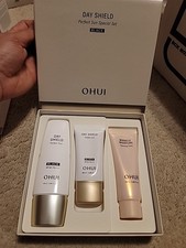 OHUI Day Shield Perfect Sun Black Special Set 50ml 30ml gifts