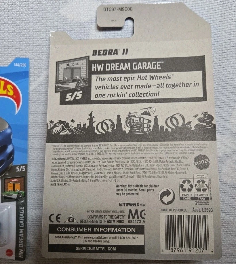 Hot Wheels|Deora II|Treasure Hunt | HW Dream Garage | 5/5|Hotwheels 2020 🔥 Foto 3 de 3