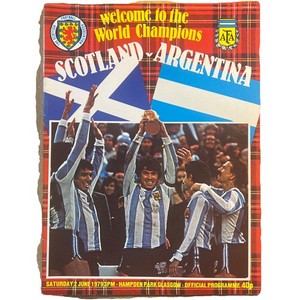 Carte Joueur Argentine 78 Écosse McGrain Gemmil Forsyth - Vintage Football
