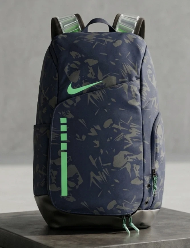 nike basketball backpack 3 way black green Futura X Brand Daypack - - One Size (21L) The adjustable straps provide comfortable wear. Nike Black Boston Celtics Brasilia