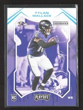 2021 Panini Playoff Tylan Wallace #236 Touchdown Rookie 1/1 Ravens JT437