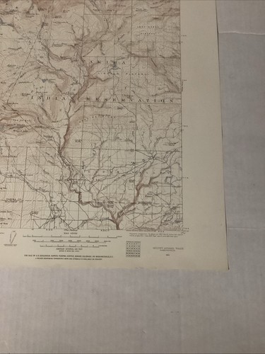 Mount Adams Quadrangle Washington 1956 USGS Topographical Map Dept. Interior - Picture 3 of 8