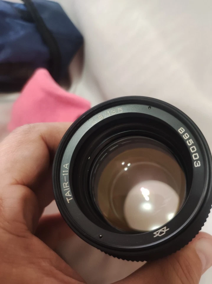 Lente KMZ Tair-11A 135 мм f2.8 M42 fabricada en la URSS 895003 Foto 2 de 4