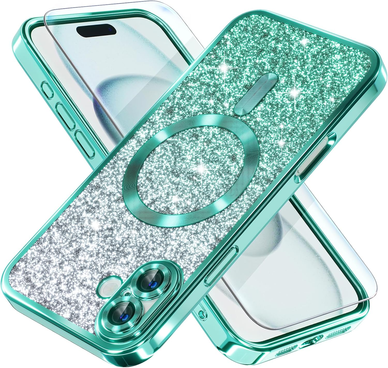 Magnetic for Iphone 16 plus Case Compatible with Magsafe [Military Grade Drop Pr