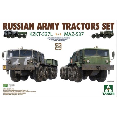 Takom #5003 1/72 MAZ-537 & KTKT-537L