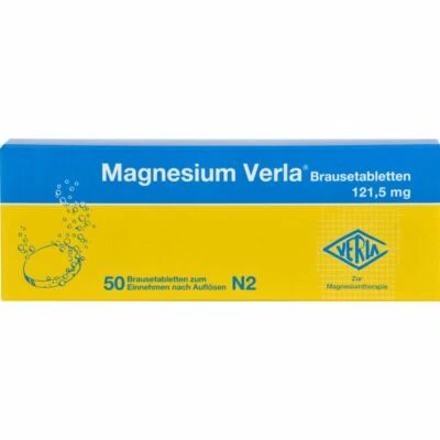 VERLA-PHARM ARZNEIMITTEL GMBH & CO. KG MAGNESIUM VERLA Brausetabletten 50 St PZN04909919