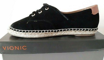 black espadrille shoes