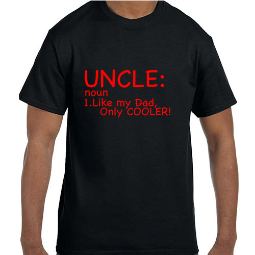 Lustiges T-Shirt Humor Onkel Definition Like My Dad Only cooler - Bild 3 von 20