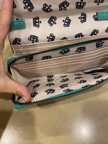 Juicy Couture Small Crossbody Purse in Green BRAND NEW with TAGS - Picture 6 of 8