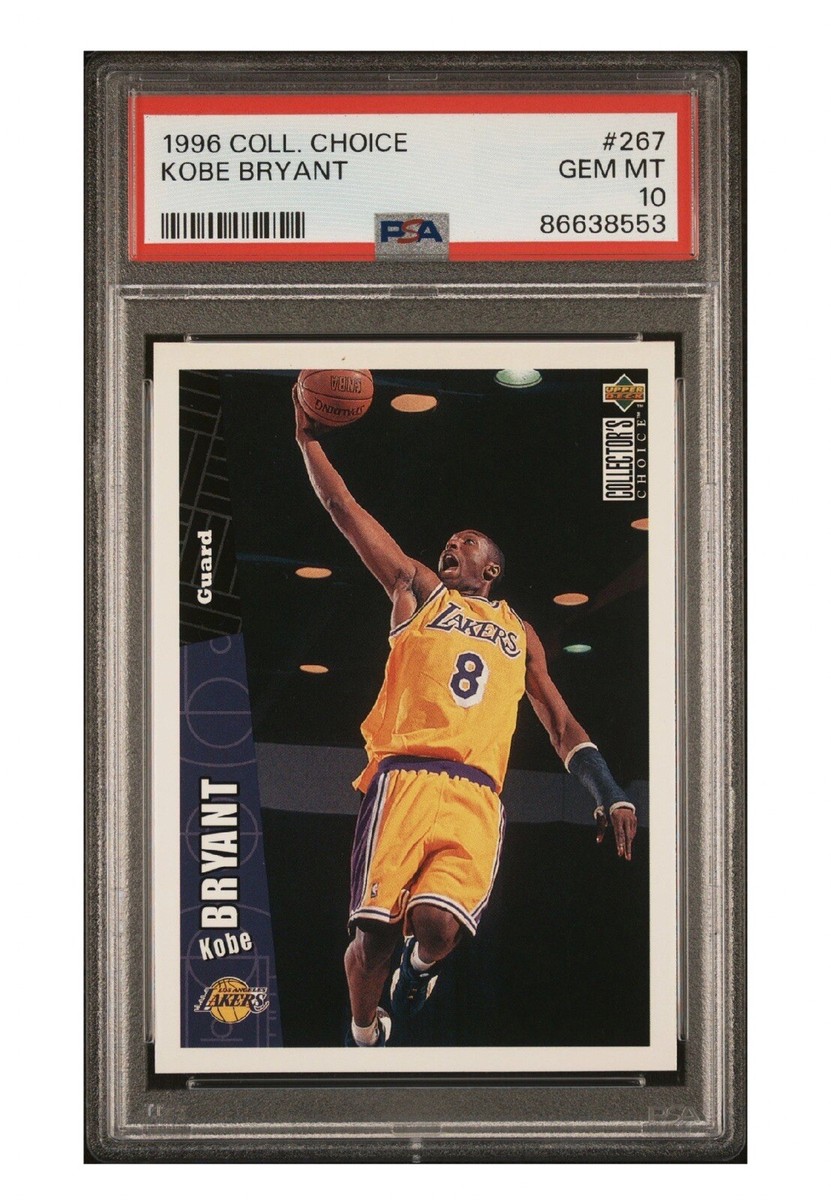 初回限定お試し価格 【PSA10】1996 COLL.CHOICE Kobe Bryant #267