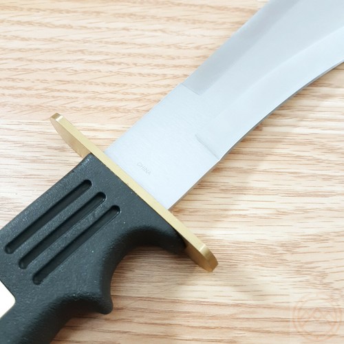Frost Cutlery Quicksilver Fixed Knife 9.75" Stainless Steel Blade Rubber Handle - Picture 6 of 12