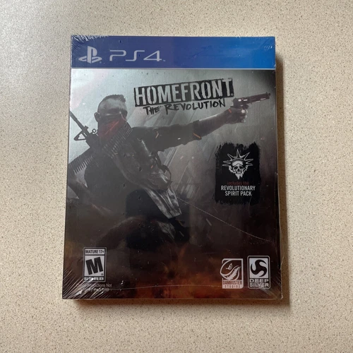 Homefront: The Revolution : SteelBook Day 1 Edition ps4 PlayStation 4 Brand New