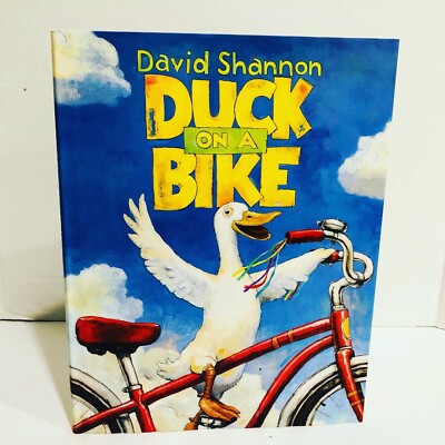 Duck on a Bike by David Shannon, Hardcover w/ Dust Jacket 1st Edition New