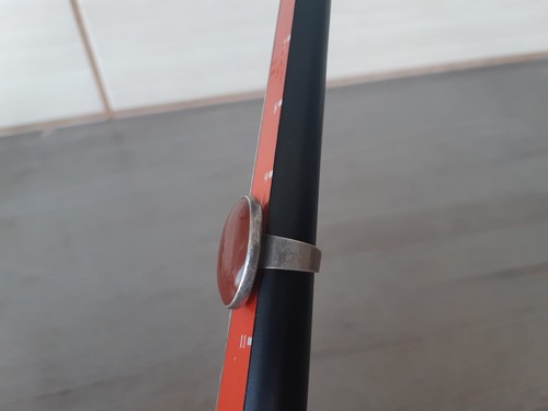 anillo plata 925 vintage CON ÓPALO talla: 10  - Imagen 7 de 7