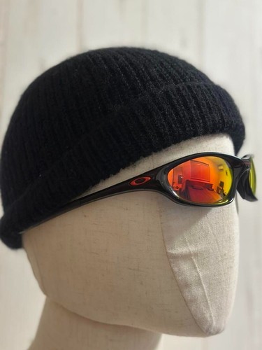 Oakley Twenty XX sunglasses made in the USA Jet Black Lens: Ruby Iridium 31 - Picture 17 of 20