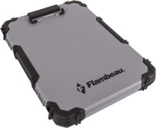 Flambeau Grey Contractor Clipboard With Internal Storage And Pen Pouch 16X11.5