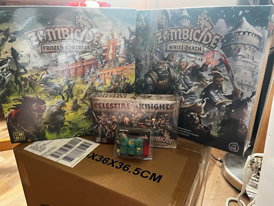 Zombicide White Death Kickstarter + Stretch Goals + Exclusives EN