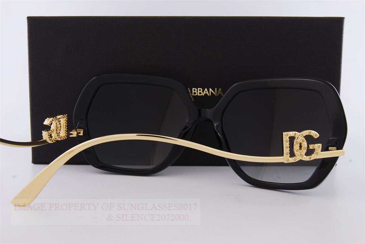 極美品✨Dolce&Gabbana サングラス　ブラック　レディース　ケース付き Amazon.com: Dolce & Gabbana DG 4416 Black/Grey Silver Silver