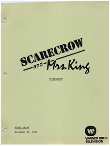 SCARECROW & MRS. KING SERIES SPIDERWEB SCRIPT KATE JACKSON (copy)