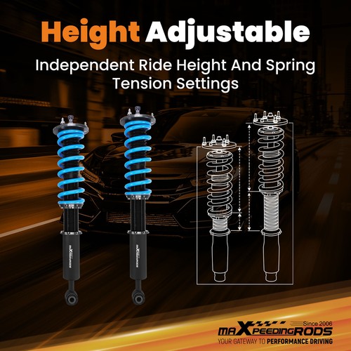 24 Way Damper Adjustable Coilover Suspension Kit for Cadillac CT6 AWD 16-20 - Picture 8 of 10