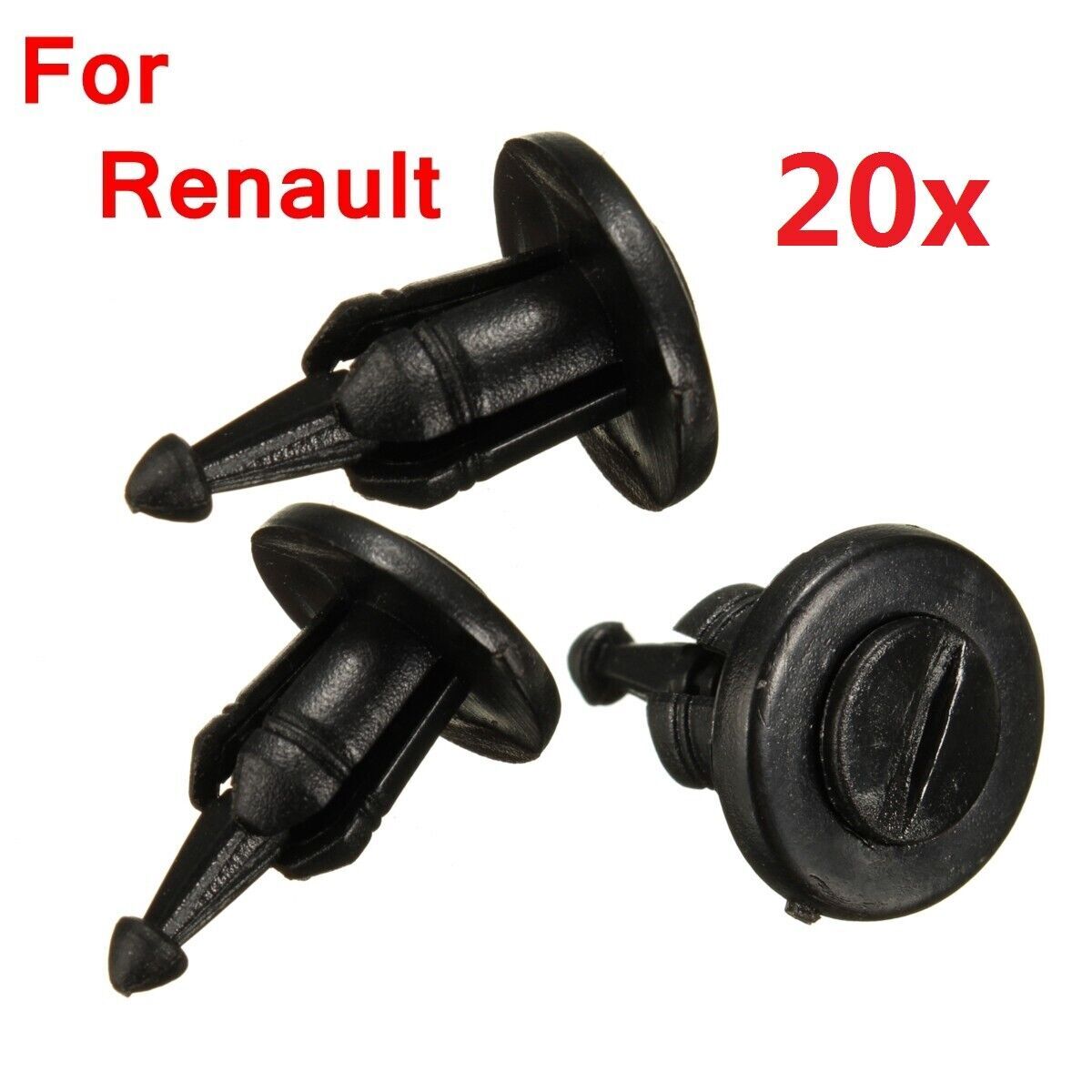 Kit De Fixation Bouclier Avant Renault Clio IV – 24 Pièces, Référence 601002D, Phase 1 Et 2