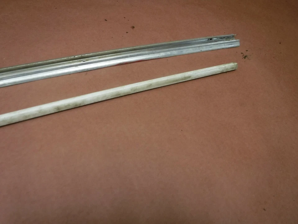 Jeep J10 J20 1980 porta lateral de passageiro exterior acabamento de aço inoxidável veja AD  - Imagem 4 de 4