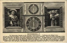 CPA AK Rothenburg Kunstuhr,Meistertrunk um 12 Uhr GERMANY (1076746)