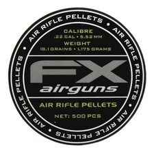FX Premium Pellets .22 18.1gr (5.52mm) Tins of 500 Fast UK Dispatch