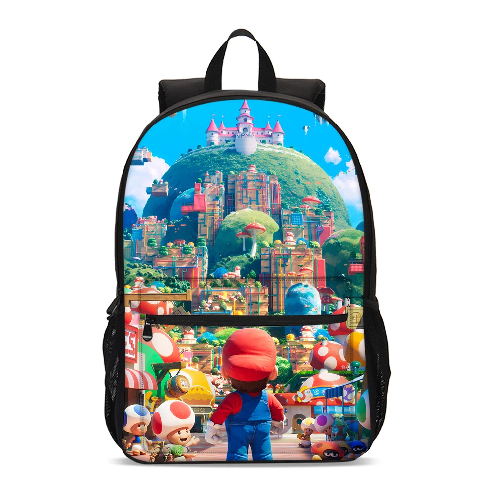Super Mario World Comics Students Backpack, School Bag, Back To School Gift