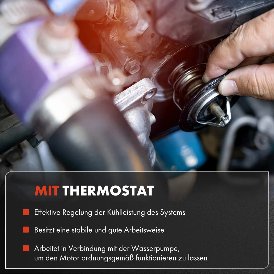 Wasserpumpe Mit Dichtung für Opel Agila A H00 Astra G Corsa B C Suzuki 1.0L 1.2L - Bild 4 von 4