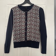Ann Taylor navy blue cardigan size xs