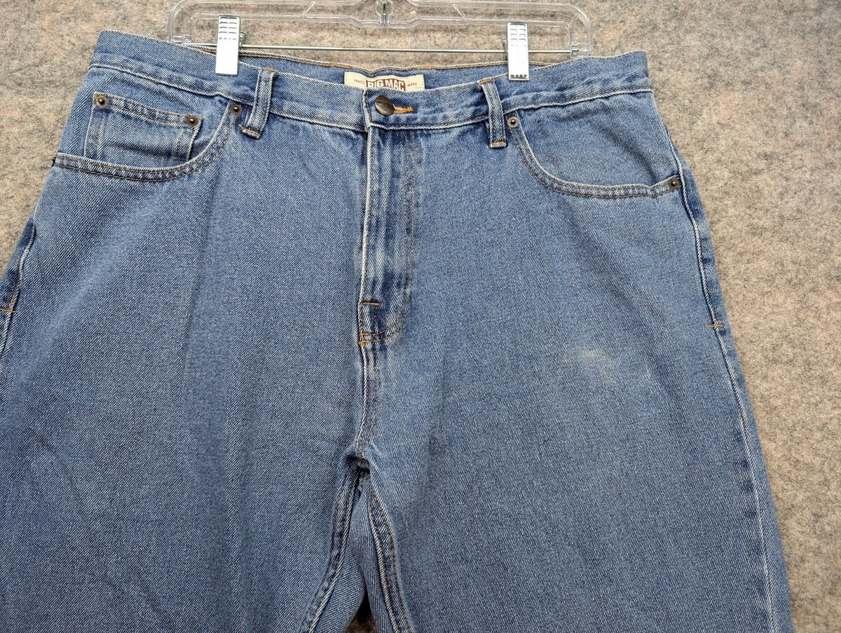 Big Mac Jeans Mens 36 x 34 Vintage Medium Wash Straight Leg