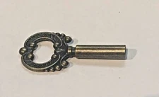 NEW ANTIQUE BRASS FINISH DIE CAST KEY FOR TURN KNOB SWITCH SOCKET LAMP PART