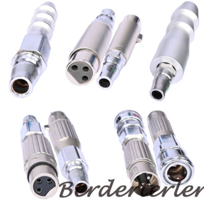 Sex Machine Adapter Vac-u-Lock Attachments Quick Plug Turn 3XLR Connector Head
