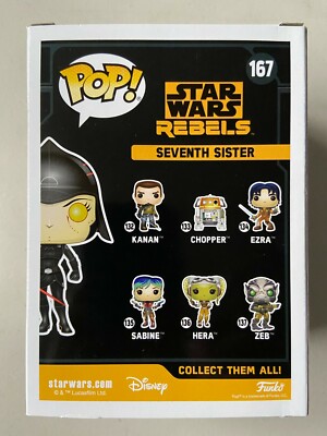 Funko Pop Star Wars Rebels Seventh Sister Inquisitor #167 Clone