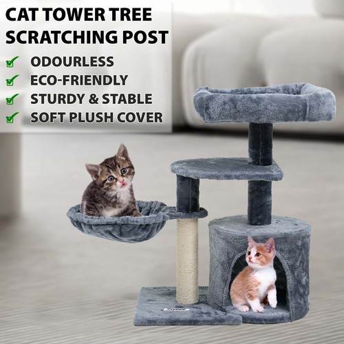 Cat Tree Scratching Post Large Multilevel Climbing Tower Activity Centre - Picture 6 of 21