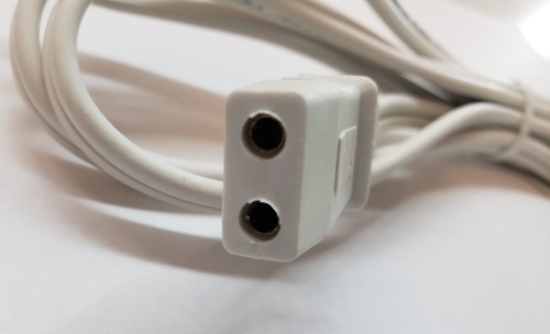 2-Prong AC Power Cord for Vintage HeathKit Electronic Keyer VHF Radio Receiver + - Picture 3 of 4