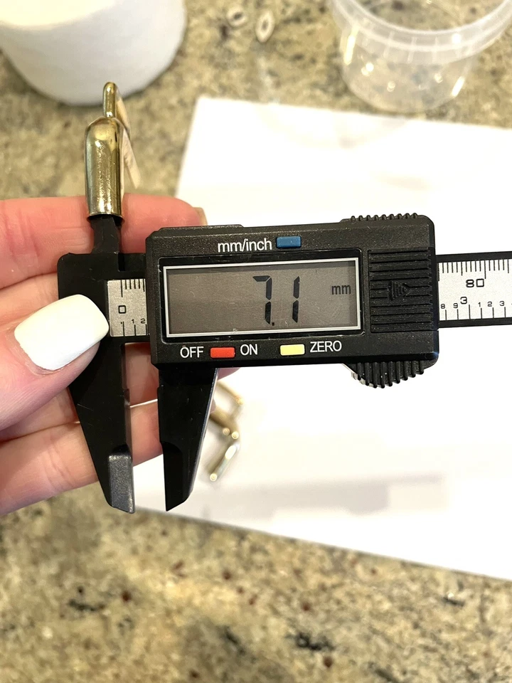 4 Pcs Shiny Gold Metal L Bag & Fashion 6mm Rope Hardware Suits 20mm Strap - Image 4 of 4