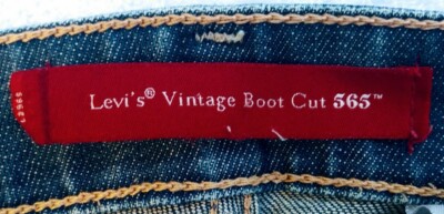 ❗️Levi’s❗️Vintage Boot Cut 565 ❗️w29 LEVI'S 565 Women's Vintage Boot Cut Denim Dark Blue Jeans