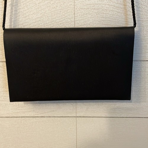 Black and red retro 80's or 90's vintage women's purse with magnetic clasp party - Picture 5 of 9