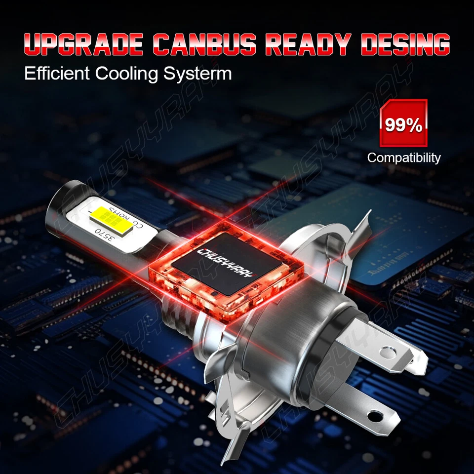 Par de faros LED 5X7" 7X6" haz alto-bajo DRL para Chevrolet C6500 C7500 C8500 Foto 3 de 4