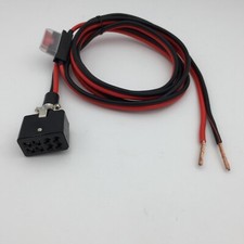 hammarlund ch-23 vintage CB ch23 12V DC power cord CB cable with fuse