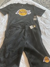 Los Angeles Lakers Outfit short set Original 70 Small New